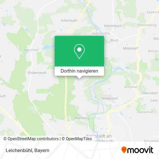 Leichenbühl Karte
