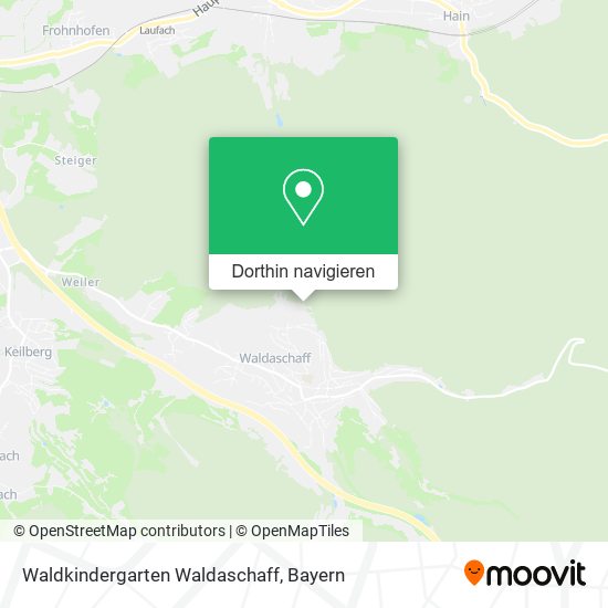 Waldkindergarten Waldaschaff Karte