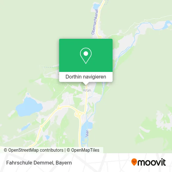 Fahrschule Demmel Karte