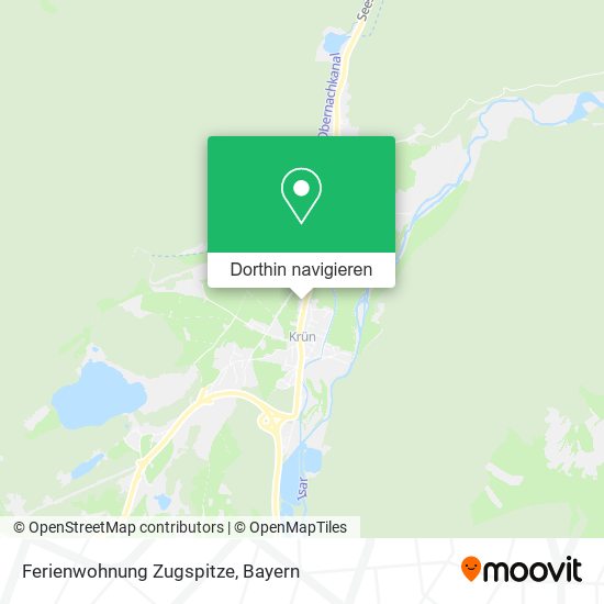 Ferienwohnung Zugspitze Karte