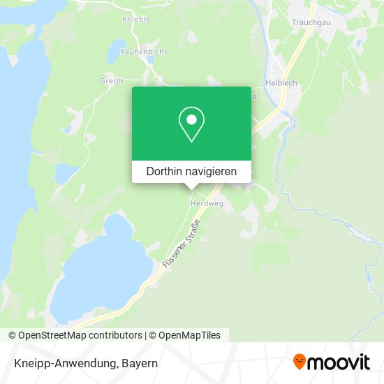 Kneipp-Anwendung Karte