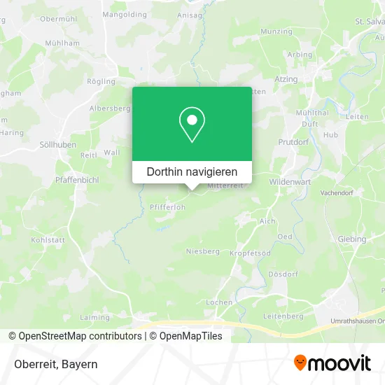 Oberreit Karte