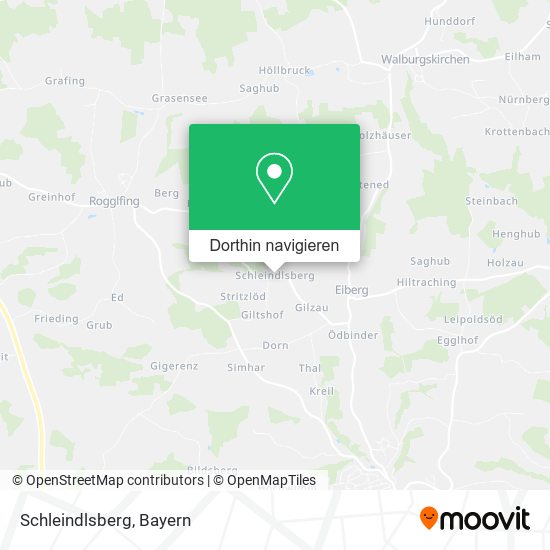 Schleindlsberg Karte