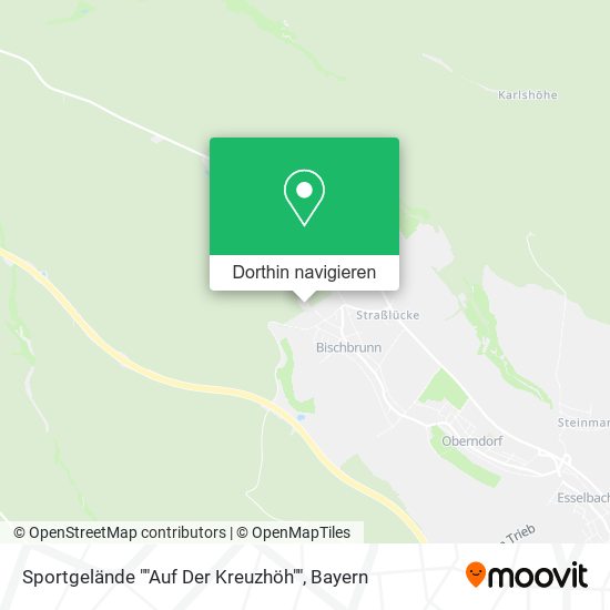 Sportgelände ""Auf Der Kreuzhöh"" Karte