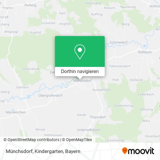 Münchsdorf, Kindergarten Karte