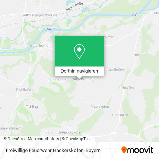 Freiwillige Feuerwehr Hackerskofen Karte