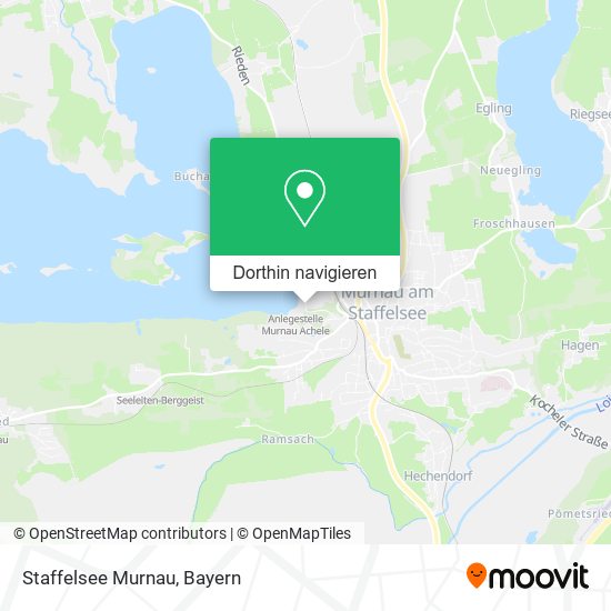 Staffelsee Murnau Karte