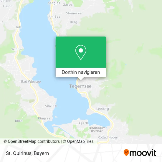 St. Quirinus Karte