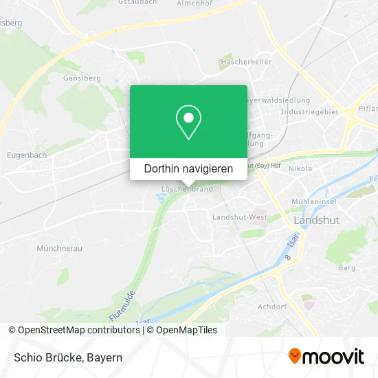 Schio Brücke Karte