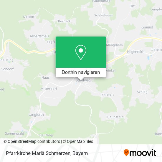 Pfarrkirche Mariä Schmerzen Karte