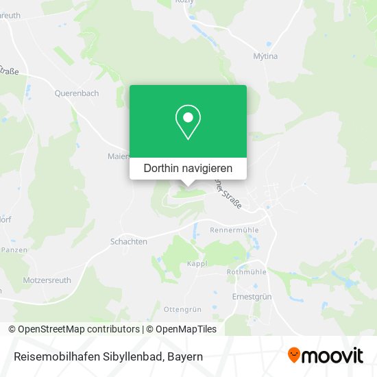 Reisemobilhafen Sibyllenbad Karte