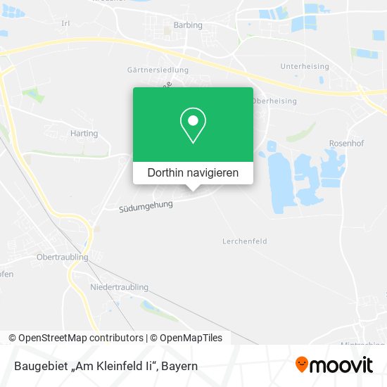 Baugebiet „Am Kleinfeld Ii“ Karte