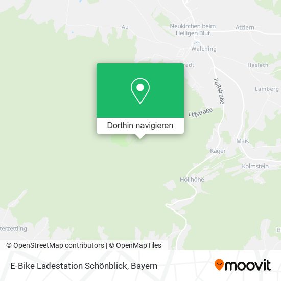 E-Bike Ladestation Schönblick Karte