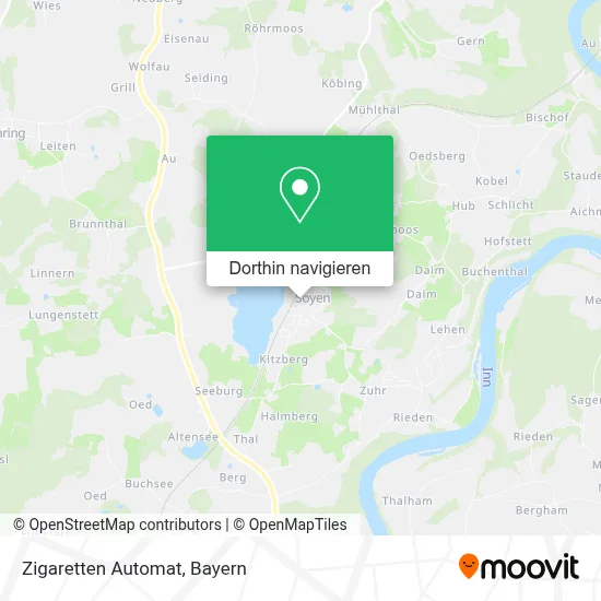 Zigaretten Automat Karte