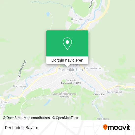Der Laden Karte