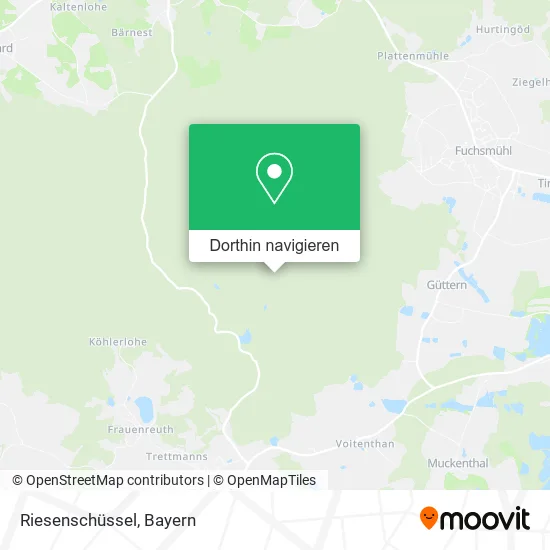 Riesenschüssel Karte