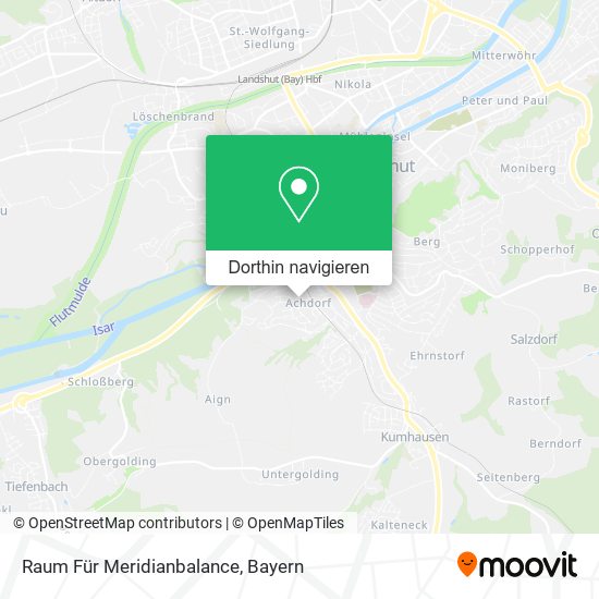 Raum Für Meridianbalance Karte