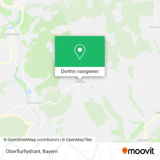 Oberflurhydrant Karte