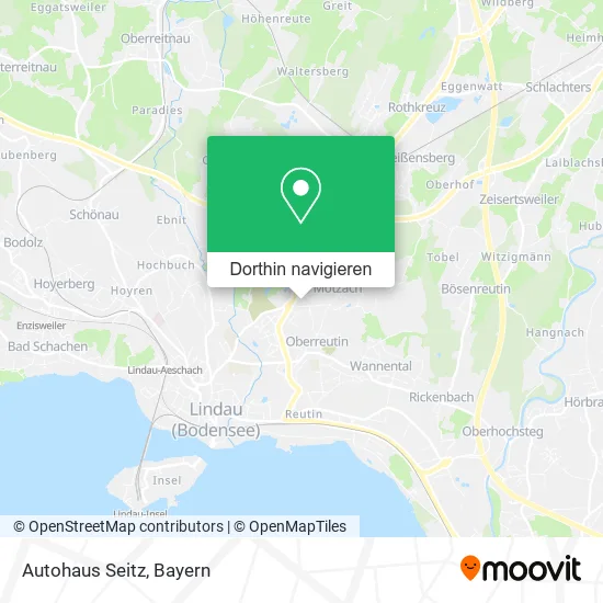 Autohaus Seitz Karte