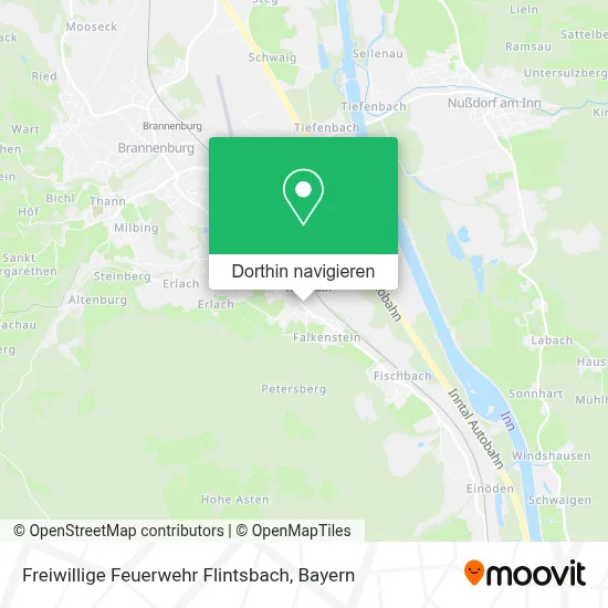 Freiwillige Feuerwehr Flintsbach Karte