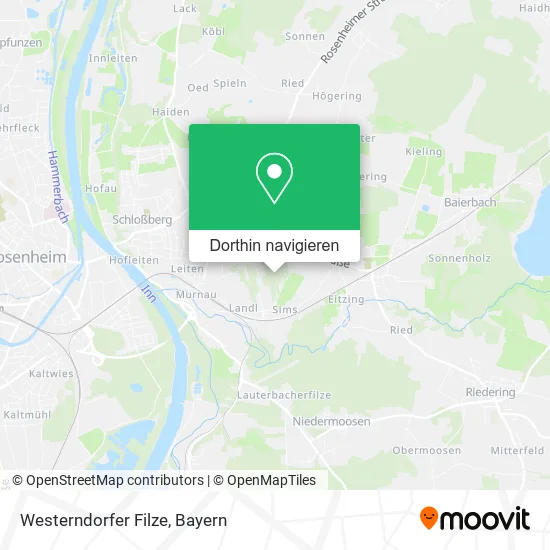 Westerndorfer Filze Karte