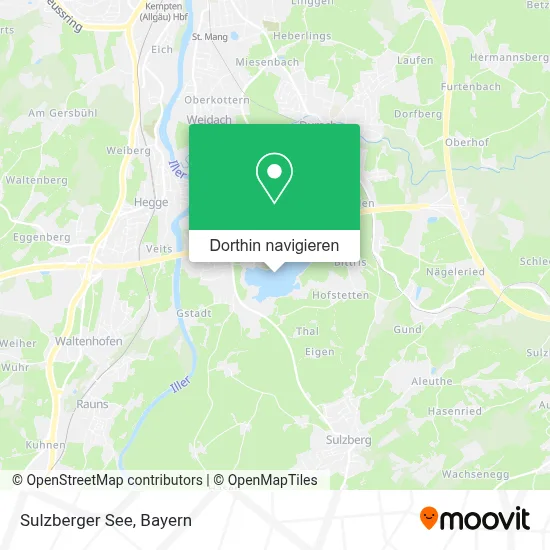Sulzberger See Karte