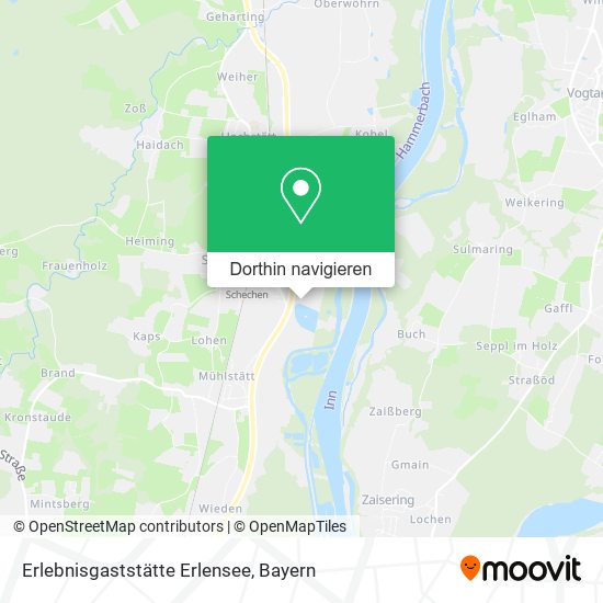 Erlebnisgaststätte Erlensee Karte