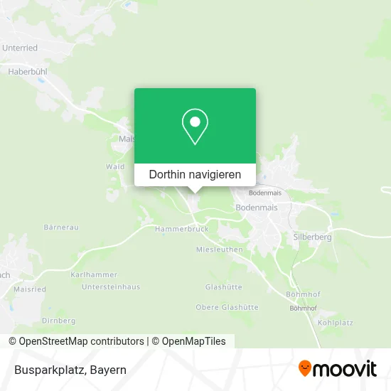Busparkplatz Karte