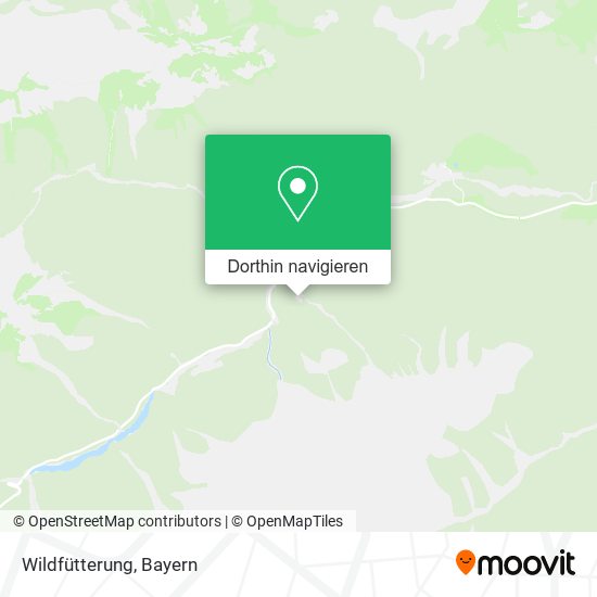 Wildfütterung Karte