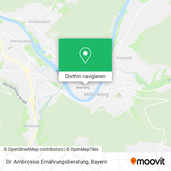 Dr. Ambrosius Ernährungsberatung Karte
