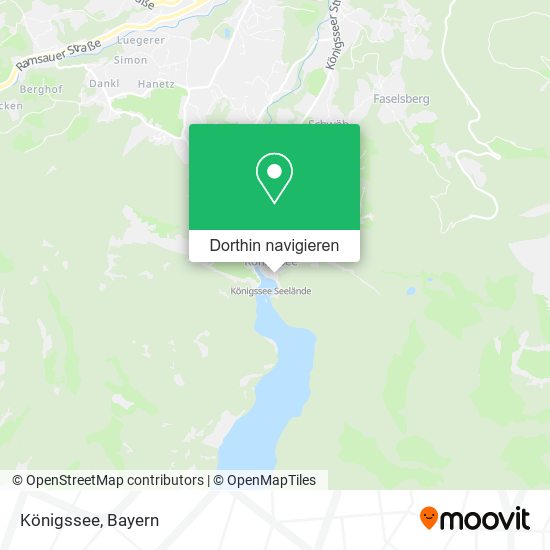 Wie kommt man mit öffentlichen Verkehrsmitteln nach Königssee?