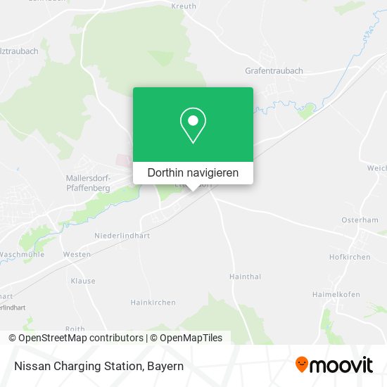 Nissan Charging Station Karte