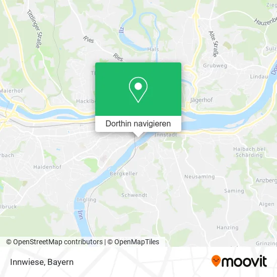 Innwiese Karte
