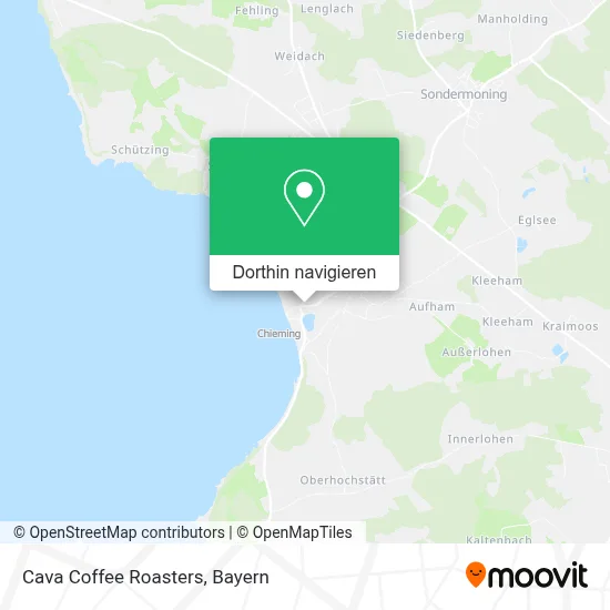 Cava Coffee Roasters Karte