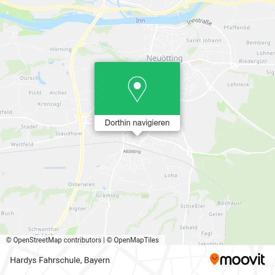 Hardys Fahrschule Karte