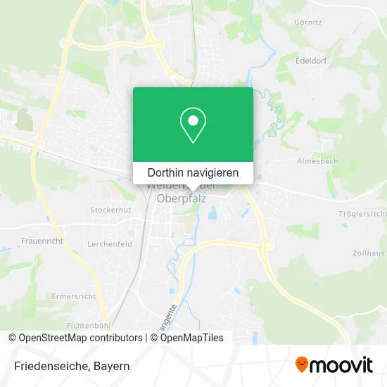 Friedenseiche Karte