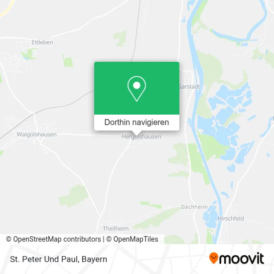 St. Peter Und Paul Karte