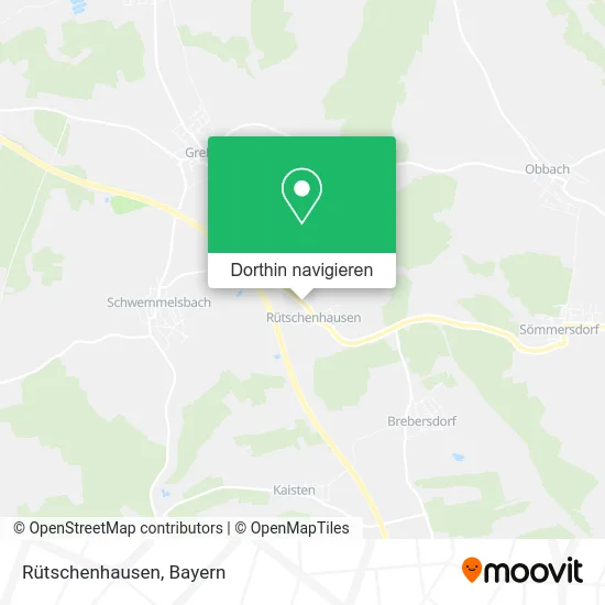 Rütschenhausen Karte