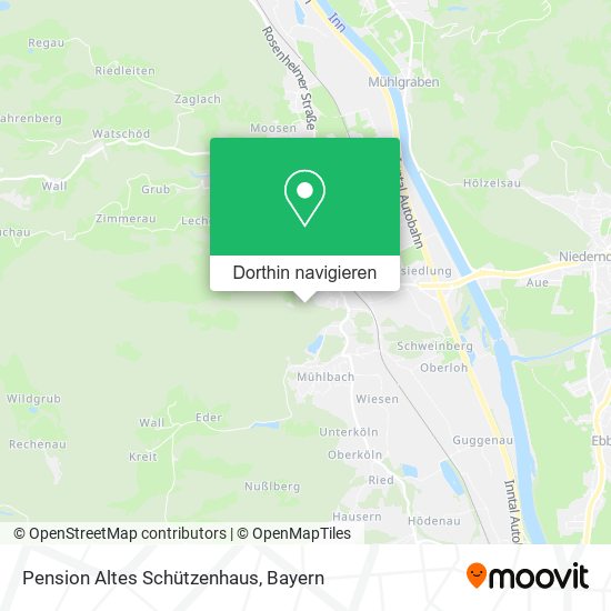 Pension Altes Schützenhaus Karte