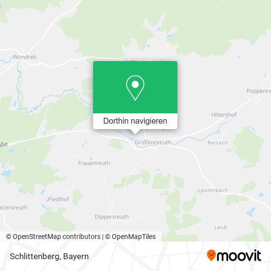 Schlittenberg Karte