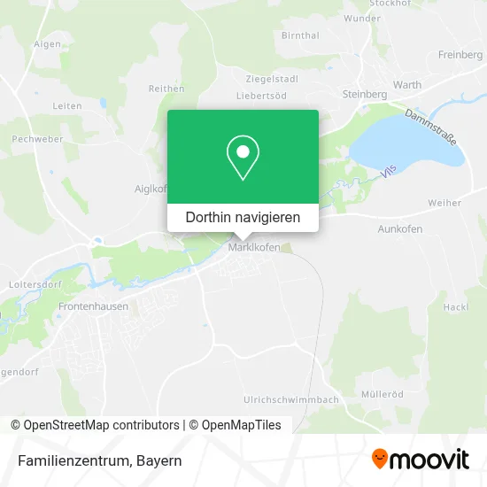 Familienzentrum Karte