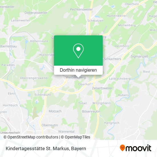 Kindertagesstätte St. Markus Karte