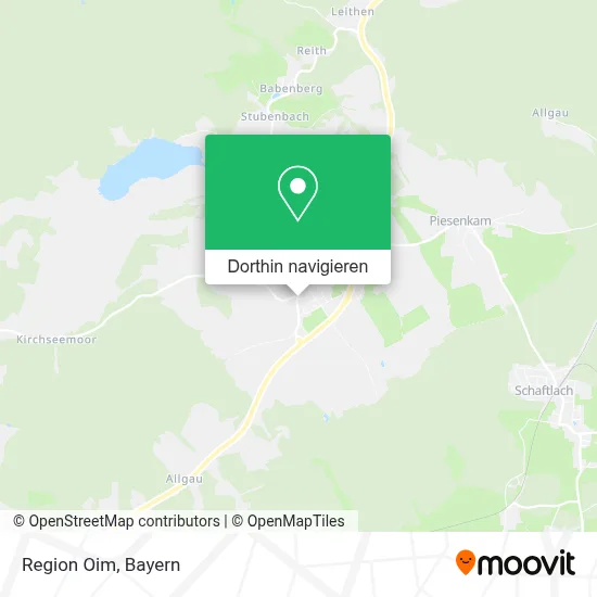 Region Oim Karte