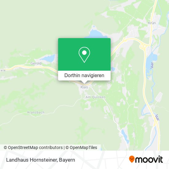 Landhaus Hornsteiner Karte