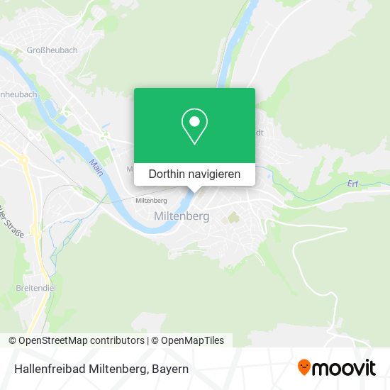 Hallenfreibad Miltenberg Karte