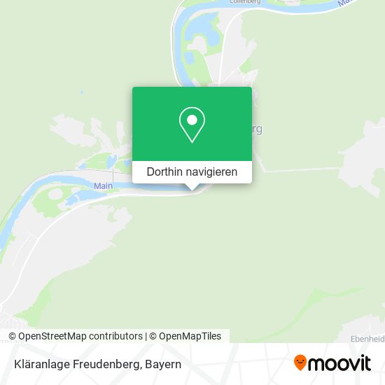 Kläranlage Freudenberg Karte