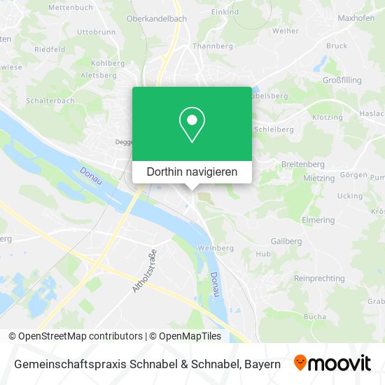 Gemeinschaftspraxis Schnabel & Schnabel Karte