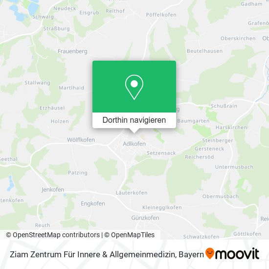 Ziam Zentrum Für Innere & Allgemeinmedizin Karte
