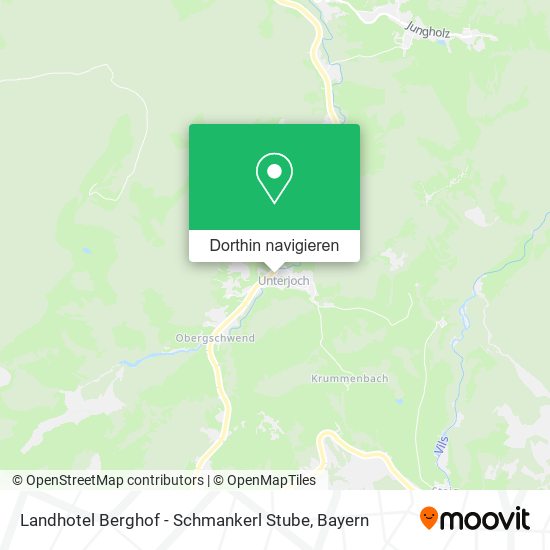 Landhotel Berghof - Schmankerl Stube Karte