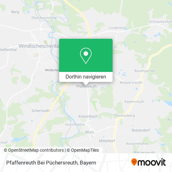 Pfaffenreuth Bei Püchersreuth Karte